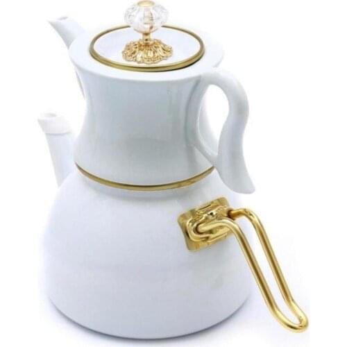 2021 Modern Luxury Stylish Teapot Kitchen Tools Kettle Oolong Porcelain Enamel Lime Gaba Guan Souchong Tieguanyin чай чайник