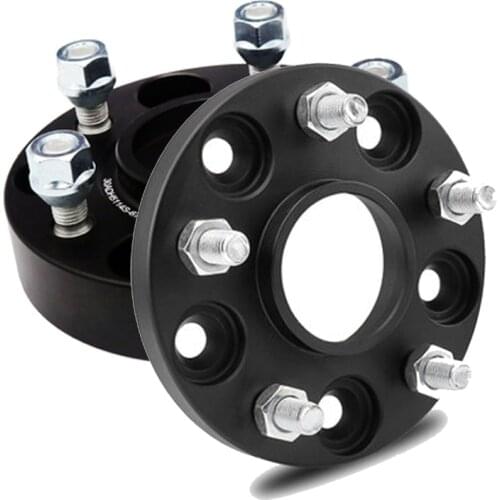 2PCD Wheel Spacers 5x120 CB 74.1 Tire Gasket Flange 7075 T6 Aluminum Forged For BMW X5 X6 F15 F16 Aluminum Alloy Wheel Adapter