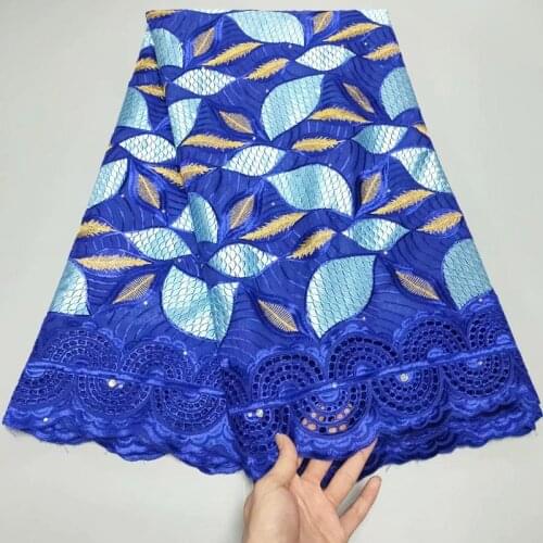 African Fabric Swiss Voile Lace In Switzerland 2021 Sewing Material Cotton Brode Fabric For Dress High Quality 5Yard