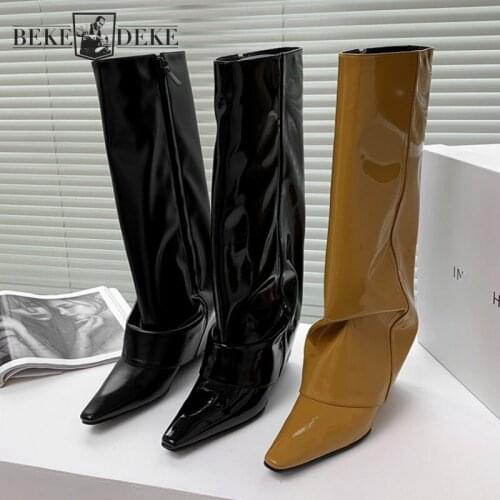 Женские высокие ботинки BEKEDEKE China At AliExpress