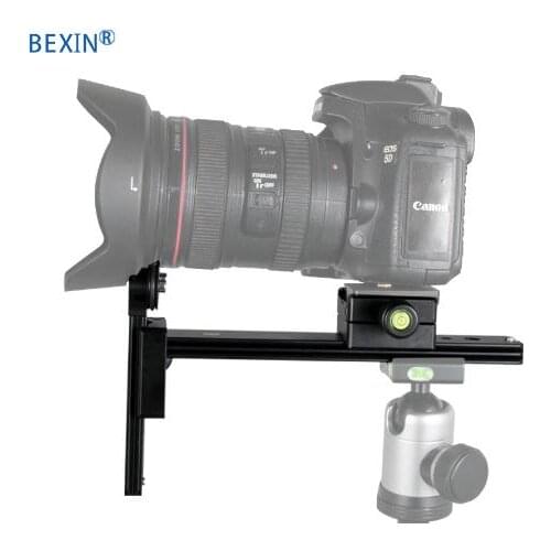 L-200S BEXIN Telephoto Lens Support Quick Release Plate for Arca Swiss Standard 1/4 Screw Adapter for Camera Tripod