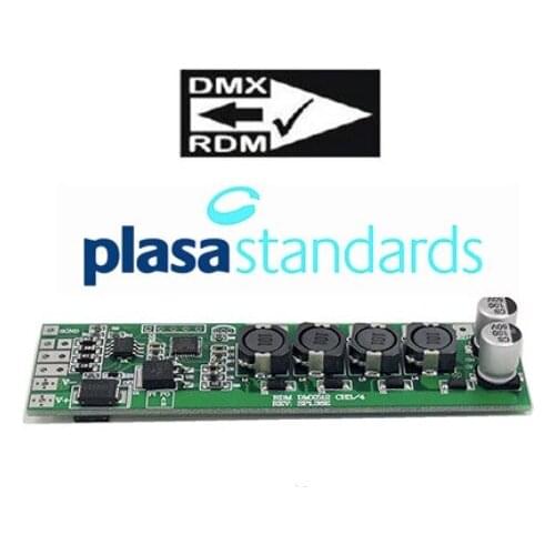 DMX512 RDM constant current decoder supports RDM addressing, serial addressing