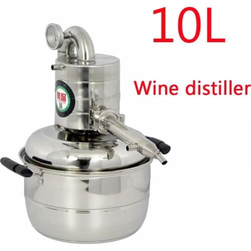 10L Water Alcohol Distiller Home small Brew Kit Still Wine Making brewing machine distillation equipment