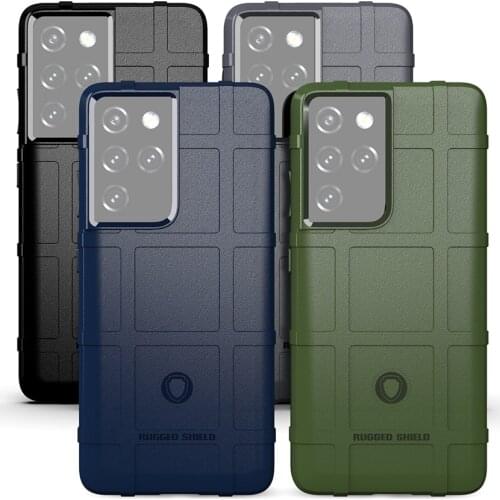For Samsung Galaxy S21 Ultra Case Rugged Armor Shockproof Cover For Samsung Galaxy S21 Ultra Soft Silicon Button Protection