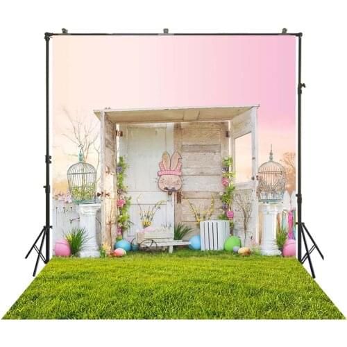 Easter Photography Backdrop Spring Easter Eggs Decorations Newborns Kids Baby Shower Studio Photo Background Customize PropW4884
