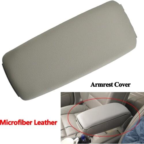 Microfiber Leather+Plastic Arm Rest Console Cover Center Armrest Lid Glove Compartment Lid Latch Clip Catch For A6 C5 1999-2005