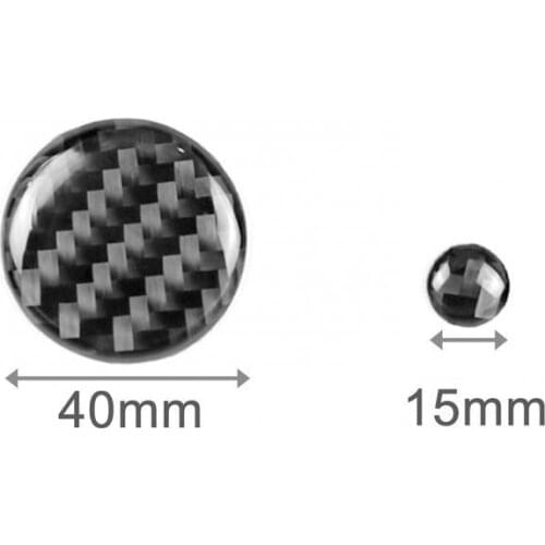 80% Hot Sell Carbon Fiber Multi-media Player Decal Car Stickers for Cadillac ATS 2012-2019