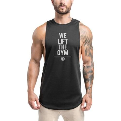 Mens Gym Clothing Loose Fitness Tank Tops For Male Summer Fashion Low Cut Sleeveless Active Muscle Shirts Vests Undershirts