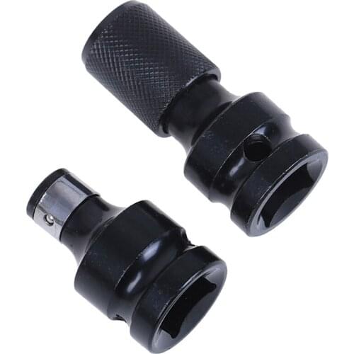 Brand new hexagonal ratchet wrench socket wrench set drive converter impact tool 1 set of steel 1/2 inch to 1/4 inch