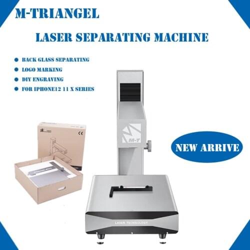 New Mini M-Triangel DIY Printer Laser Separator For iPhone 12 12Promax 11 Back Glass Removing LCD Frame Repair Separate Machine