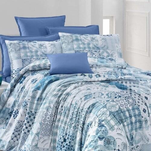 Simple Life Sarev Anatolio Çift Kişilik Ranforce Nevresim Takımı - Made In Turkey