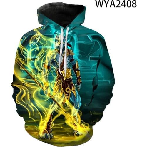 New Fashion Hoodies Dota 2 Men Women Children Sweatshirts 3D Printed Pullover Hooded Boy Girl Kids Streetwear Casual Tops Exotic