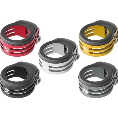 Mountain Road Bike Seatposts Clamps MTB Bicycle Seatpost Seat Post Clamp Aluminium Alloy Waterproof and Dustproof 31.8mm 34.9mm