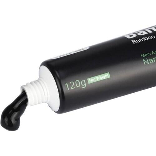 New Activated Charcoal Teeth Whitening Toothpaste Teeth Oral Care Remove Stains Oral Hygiene Bamboo Charcoal Toothpaste 120g