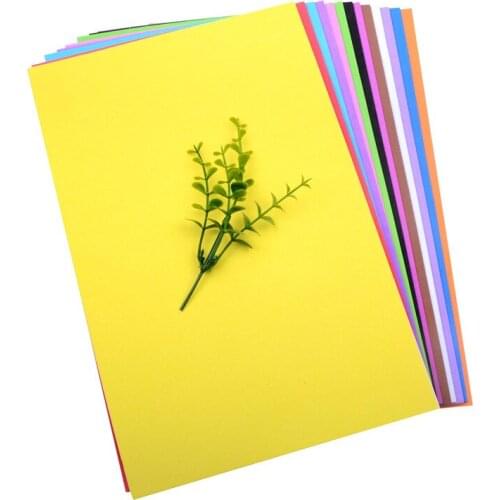 A4 2mm Thick Sponge Paper 10pcs/lot Creative Manual material kindergarten hand DIY color Flower Craft foam paper