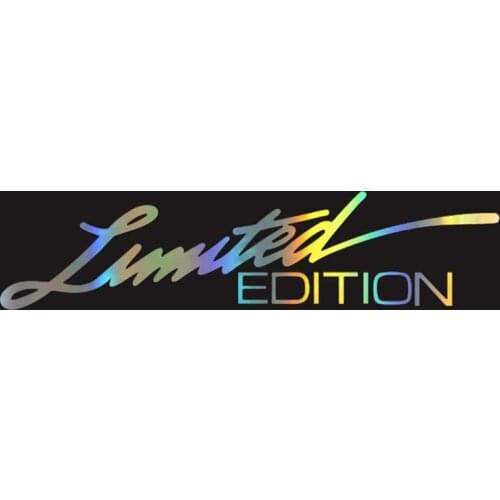 3D Creative Car Sticker LIMITED EDITION Vinyl Sticker On Car Stickers and Decals Window Sticker Car-styling Decal 16CM*3.8CM