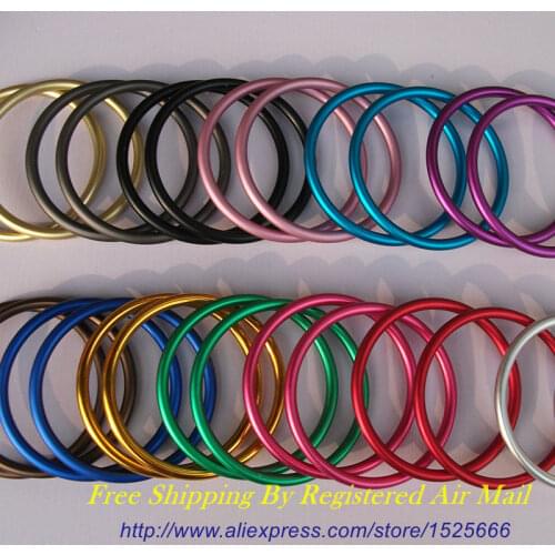 Free Shipping 10pcs/5pairs 3incn certificated lead and nickel free sling rings DIY your baby carrier