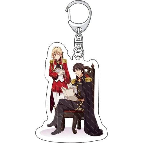Anime Stand How a Realist Hero Rebuilt the Kingdom Doma Acrylic Pendant Figure Keychain Keyring Model Toy Gifts Cosplay