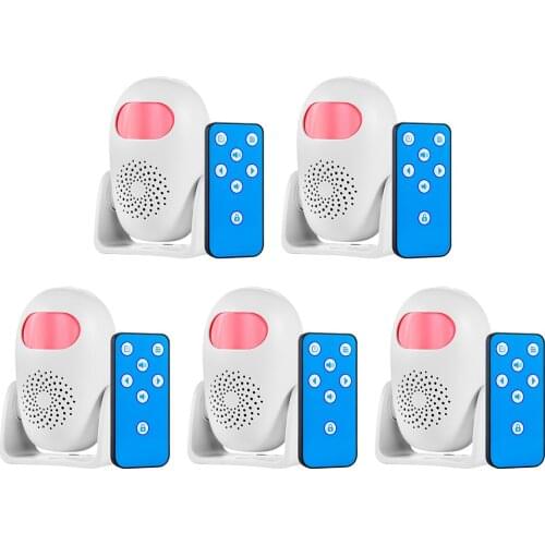 KERUI PIR Human Motion Sensor Security Alarm System Detector Anti-theft Motion Detector Welcome Doorbell Human Body Detector