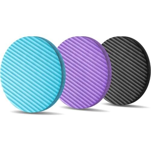 Round Fitness Yoga Flat Support Pad Elbow Knee Wrist Protection Non-slip Yoga Exercise Mats Cheerleading Gymnastics 77