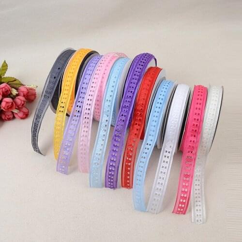 Organza Ribbon 20mm High Quality Hollow Embossing DIY Wedding Clothing Sewing & Fabric Baby Hair Accessories BBXU-057