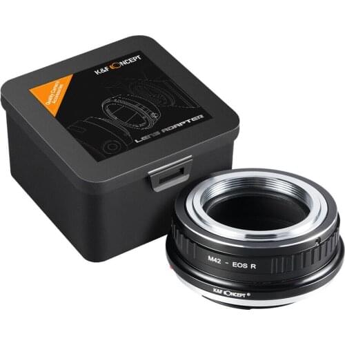 New K&F Concept adapter for M42 Screw mount lens to Canon EOS RF camera EOS R5 EOS R6 free shipping
