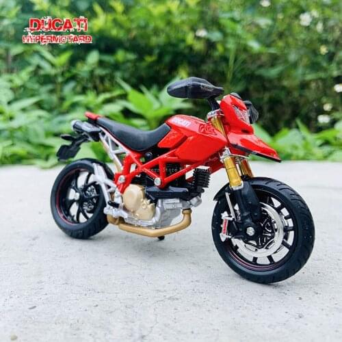 Maisto 1:18 16 styles Ducati Hypermotard original authorized simulation alloy motorcycle model toy car gift collection