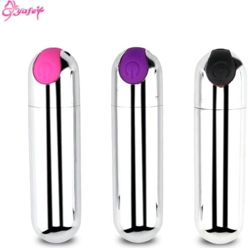 Rechargeable Vibrating Mini Bullet Vibrators Clitoral stimulator Vibrating Egg Massager Pocket Sex Toys Adult Products for Women