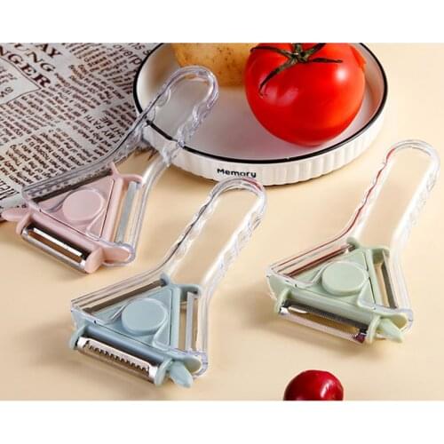 Kitchen Multifunctional Paring Portable Three-In-One Rotating Fruit And Vegetable Peeling Grater for Kitchen Accessories
