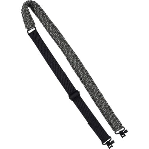 Adjustable Strap Nylon Hunting Sling Handmade Knit Outdoor Packing Rope Parachute Cord with Swivel