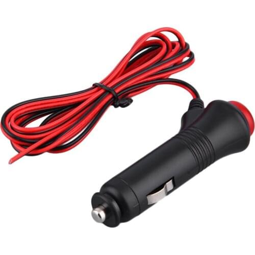 Car Cigarette Lighter Socket Plug Connector On Off Switch 12V 24V Car Accessories Universal Connector Switch Auto Interior Part