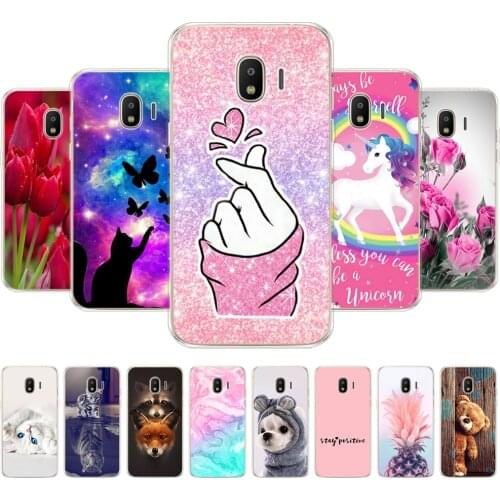 For samsung J2 2018 Case Slicon Fashion Soft TPU Back Phone Cover for Samsung Galaxy j2 2018 SM-J250F Protective Coque Bumper