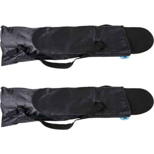 2Pcs Skateboard Backpack Foldable Adjustable Skateboard Shoulder Bag Skateboard Longboard Carry Bag