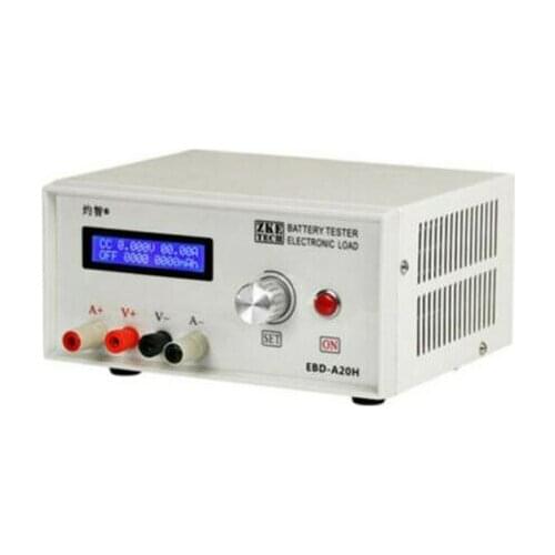 20A 200W Electronic Load Power Aviation Mode Battery Discharge Capacity Tester