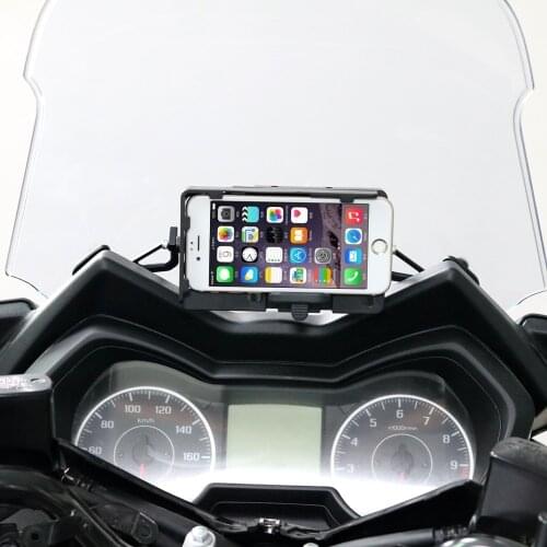 Motorcycle USB Charger Mobile Phone Holder Stand Bracket For Yamaha XMAX125 250 XMAX300 400 2017 2018