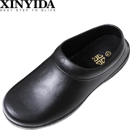 High Quality Kitchen Chef Shoes Waterproof Oil-Proof Non-slip Safety Shoes Unisex Work Shoes For Food Industry Safety Size 35-47