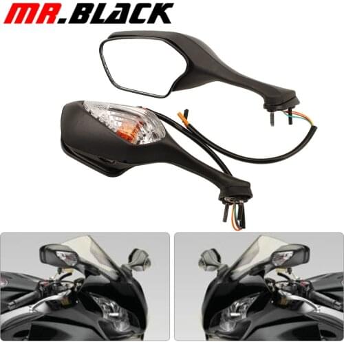 Motorcycle Rear View Rearview Side Mirrors Signal LED Light For HONDA CBR1000RR CBR 1000RR 1000 RR 2008 2009 2010 2011 2012