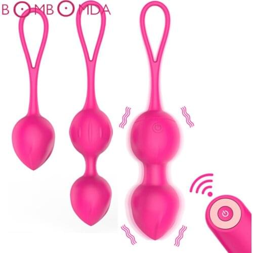 10 Speeds Vibration Wireless Remote Kegel Ball Vaginal Tighten Exercise Trainer Ben Wa Vibrator Sex Toys for Women Sex Products