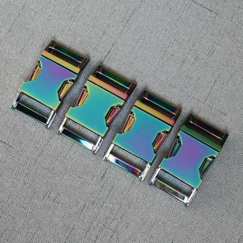 20 Pcs/Lot 20mm Metal Release Buckle Use For DIY Strap Buckles Leather Belt Craft Backpack Bag Parts of Ring Accessories