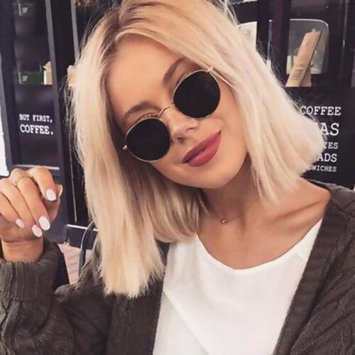 2020 Classic Fashion Luxury Brand Designer Vintage Round Sunglasses Women Men Mirror Sun Glasses For Female oculos de sol UV400