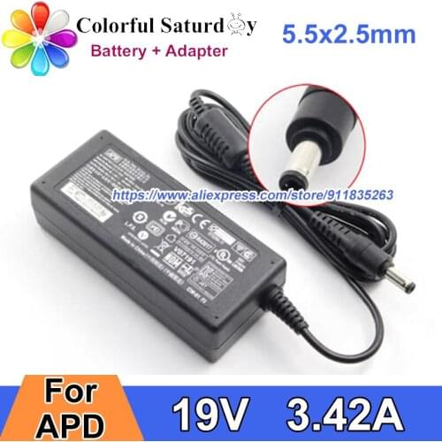 APD NB-65B19 AC Adapter 19V 3.42A 65W Laptop Charger For APD V712 VICE TEMINAL RxOL 77300-31L For CISCO 74-10200-02 GB-BXI3-5010