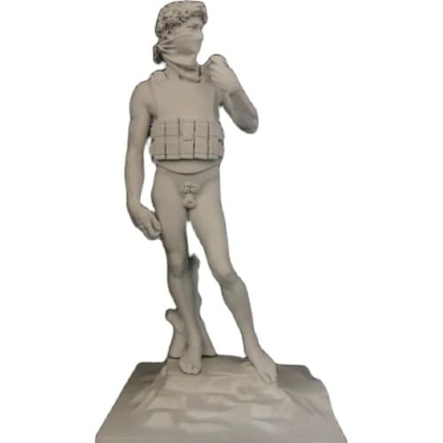 Banksy Suicide David Statue Decoration Character Sculpture Street Abstract Art Home Sculptures