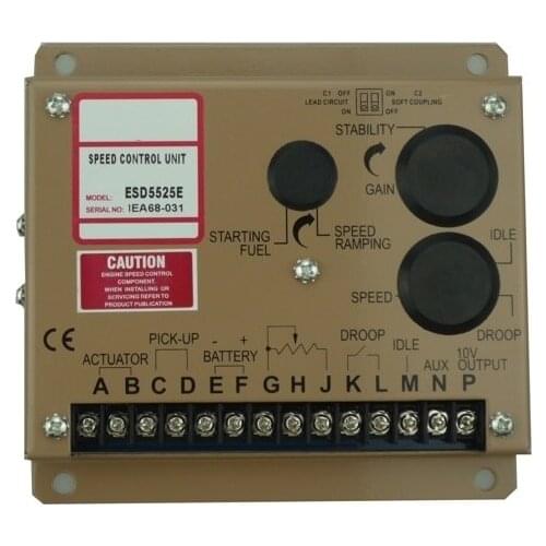 Free Shipping ESD5525E ESD5525 SPEED CONTROL UNIT Generator accessories speed controller governor speed control board