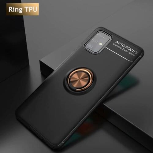 Magnet Ring Case For Samsung Galaxy M11 M21 M31 Prime M51 M31S Galaxi M21S M30S F41 M30 M20 M10 Shpckproof Silicone Cover Shell