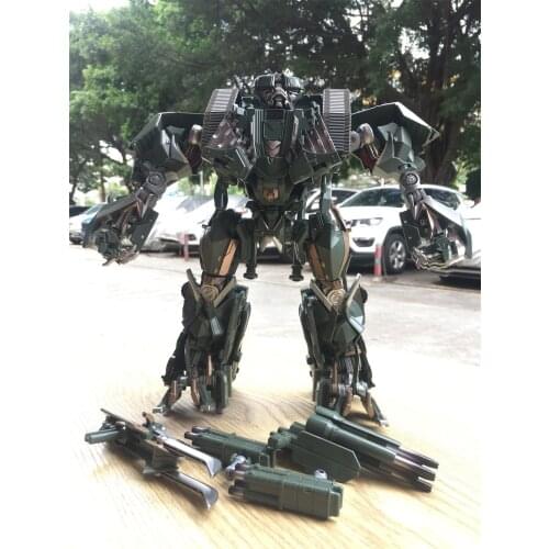 Black Mamba Transformation Robot Toys Action Figure LS10 LS-10 Brawl Oversized 28cm Alloy Metal Tank Mode Anime Figures Gift