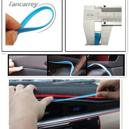 5M Car Interior Decoration Strips Moulding Trim For Rolls Royce LOTUS Rover Lada Granta Largus Kalina Priora Accessories