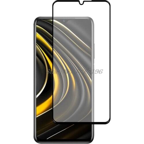 For Xiaomi Poco M3 Tempered Glass Original 9H Explosion-proof Protective Film Screen Protector Little Pocophone M3 Front Cover