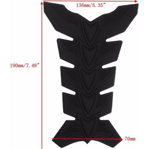 ER-6N Z1000 Z800 Z900 Z750 Motorcycle Tank Sticker 3D Rubber Pad Oil Gas Fuel Tank Protector For Kawasaki vulcan Ninja 300 ER6N