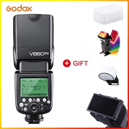 Godox V860II-N 2.4G TTL Li-on Battery Camera Flash Compatible for Nikon D800 D700 D7100 D7000 D5200 D5100 D810 D750 D850 D3200