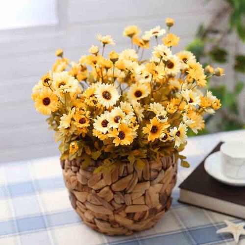 Artificial Flowers Wedding Decoration Country Small Daisies Home Decor Flowers Artificial Stimulation Plant Home Accessories